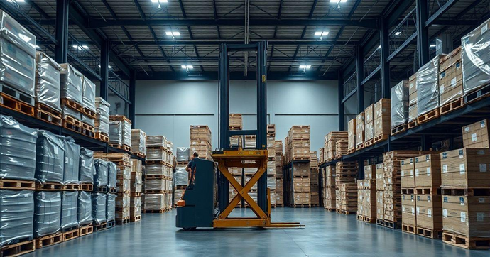 Plataforma Elevatória para Paletes: Funcionamento e Benefícios Plataforma Elevatória para Paletes: Funcionamento e Benefícios