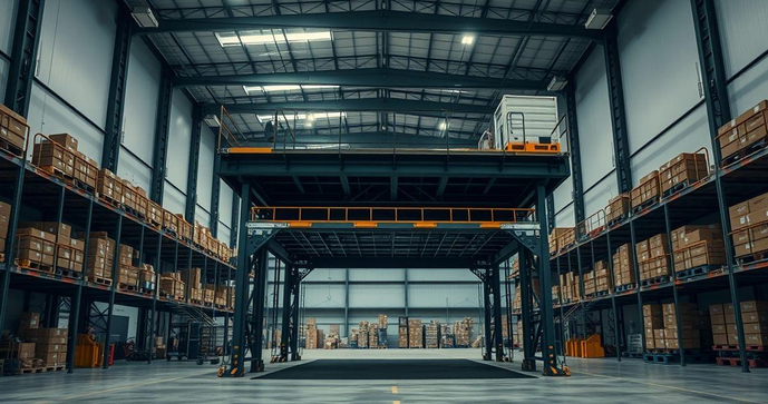 Como Escolher a Plataforma Elevatória de Carga Ideal para Seu Negócio