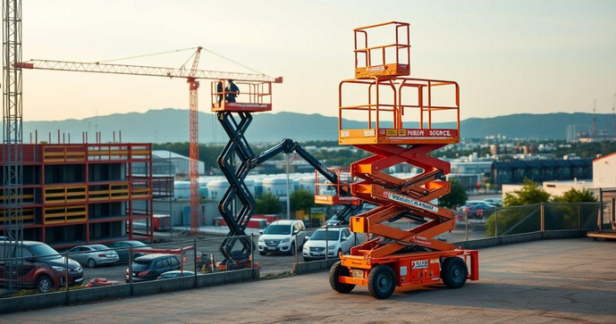 Locação de plataformas elevatórias para serviços seguros e eficazes