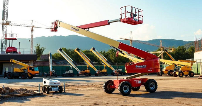 Descubra as Melhores Plataformas Elevatórias Articuladas à Venda Para Seu Projeto