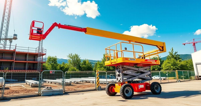 Venda de plataforma elevatória articulada para eficazes soluções de acesso