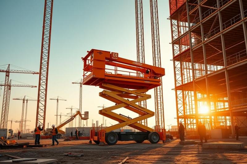 Plataforma elevatória articulada como solução para acesso em altura Plataforma elevatória articulada como solução para acesso em altura